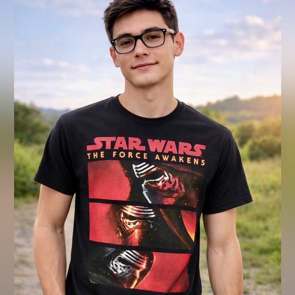 Star Wars Other - Star Wars NWT "The Force Awakens" Men's T-shirt Size L